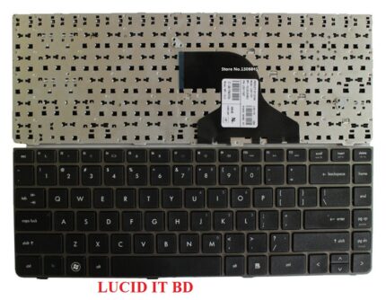 HP ProBook 4430s Laptop Keyboard with Frame (Black, US QWERTY Layout, OEM Compatible)