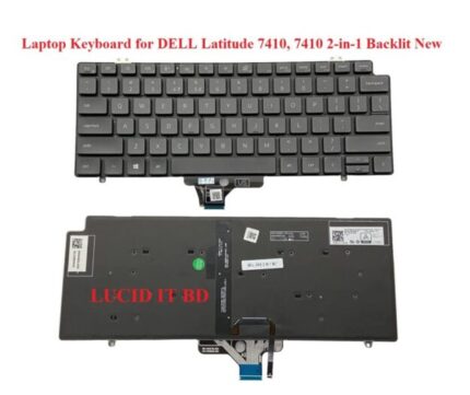 Laptop Keyboard for DELL Latitude 7410, 7410 2-in-1, 14 7410 2 in 1, Backlit New